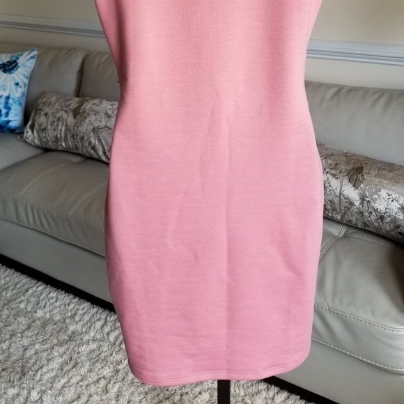 NWOT Popular Basics Pink Mini Dress - Picture 12 of 14